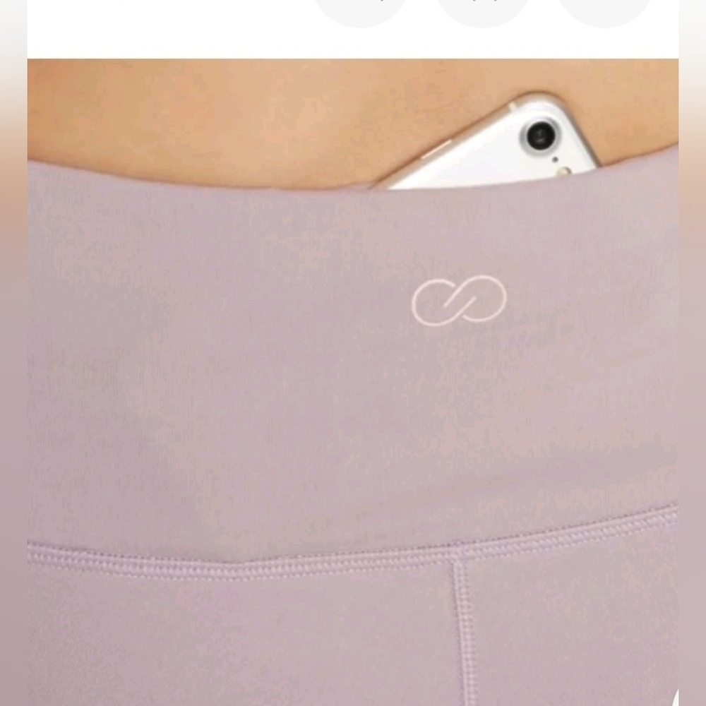 CALIA by Carrie Underwood Lavender Bike Shorts - Picture 4 of 4